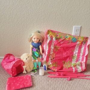 AMERICAN GIRL DOLL SET